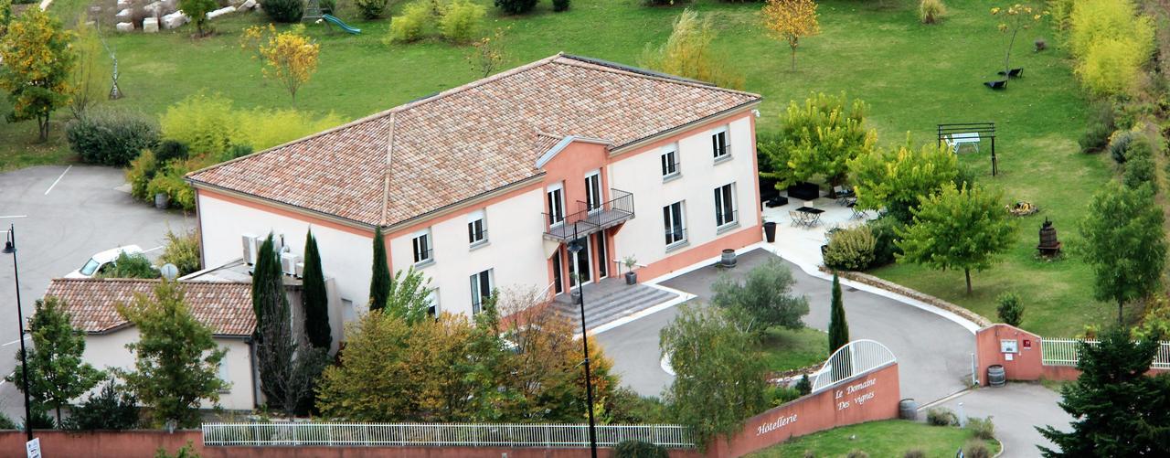 Hotel Le Domaine Des Vignes Ampuis Lyon Sud Vienne Eksteriør billede